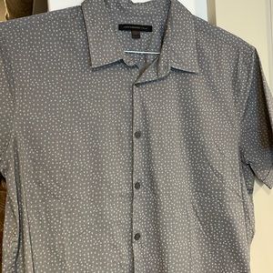 John Varvatos button down short sleeve